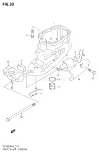 DF140 From 14001Z-880001 (E01 E40)  2008 drawing DRIVE SHAFT HOUSING