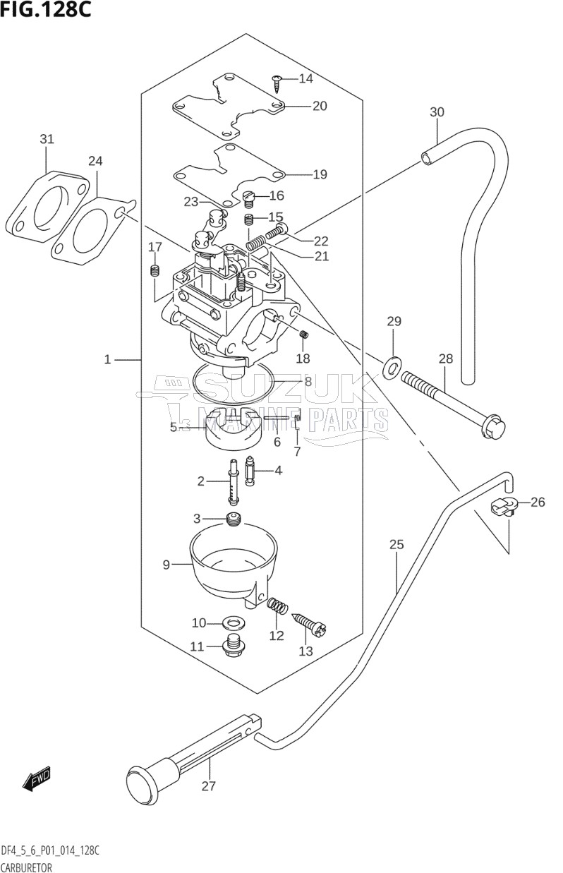 CARBURETOR (DF6:P01)