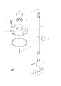 DF 115A drawing Shift Rod