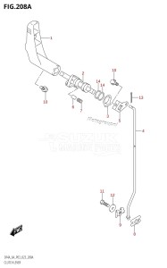 DF6A From 00603F-340001 (P03)  2023 drawing CLUTCH LEVER