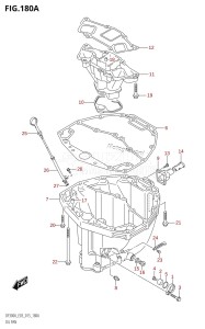 DF300A From 30002P-510001 (E03)  2015 drawing OIL PAN