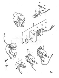 Outboard DT 55 drawing Solenoid