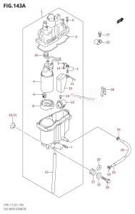 DF90 From 09001F-510001 (E01)  2005 drawing FUEL VAPOR SEPARATOR (DF90T,DF100T,DF115T,DF115Z)