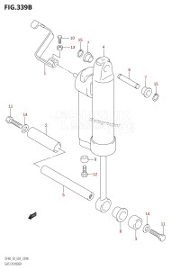 DF40 From 04001F-371001 (E03)  2003 drawing GAS CYLINDER ((DF40QH,DF50QH):(K1,K2))