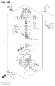 DF115A From 11503F-510001 (E01 E40)  2015 drawing FUEL VAPOR SEPARATOR (DF140AT:E01)