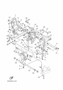 F100BETX drawing FRONT-FAIRING-BRACKET