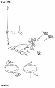 DF250A From 25003P-040001 (E01 E03 E40)  2020 drawing OPT:HARNESS (2) (022,023)