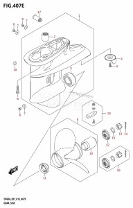 DF50A From 05004F-510001 (E01)  2015 drawing GEAR CASE (DF50A:E01)