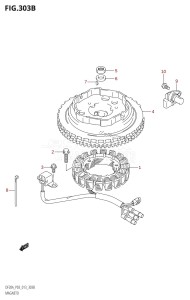 DF20A From 02002F-310001 (P03)  2013 drawing MAGNETO (DF9.9BR:P03)
