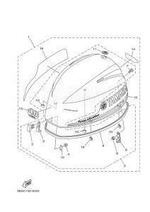 F40FED drawing FAIRING-UPPER