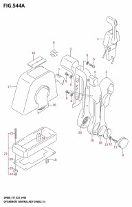 DF50A From 05003F-340001 (E01)  2023 drawing OPT:REMOTE CONTROL ASSY SINGLE (1)