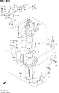 DF70 From 07001F-861001 (E01)  1998 drawing FUEL VAPOR SEPARATOR (K1,K2,K3,K4,K5,K6,K7,K8,K9)