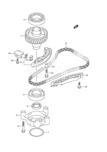 DF 150 drawing Timing Chain