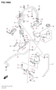 DF25A From 02504F-240001 (P01)  2022 drawing FUEL PUMP ((020,021):P01)