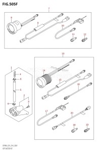 DF80A From 08002F-410001 (E01 E40)  2014 drawing OPT:METER KIT (DF80A:E40)