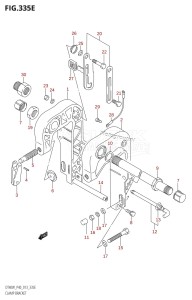 DT40 From 04005-310001 ()  2013 drawing CLAMP BRACKET (DT40WK:P40)