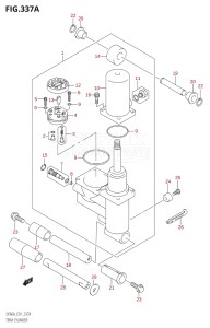 06002F-110001 (2011) 60hp E01 E40-Gen. Export 1 - Costa Rica (DF60AQH  DF60AT  DF60ATH  DF60AWQH  DF60AWT  DF60AWTH) DF60A drawing TRIM CYLINDER