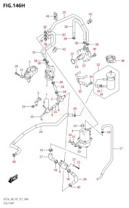 02504F-710001 (2017) 25hp P01-Gen. Export 1 (DF25A  DF25AR  DF25AT  DF25ATH) DF25A drawing FUEL PUMP (DF30ATH:P01)