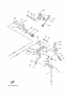 FT60GETX drawing THROTTLE-CONTROL