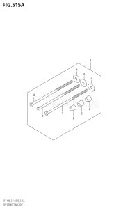 11506F-240001 (2022) 115hp E11 E40-Gen. Export 1-and 2 (DF115BT  DF115BT) DF115BT drawing OPT:REMOCON CABLE