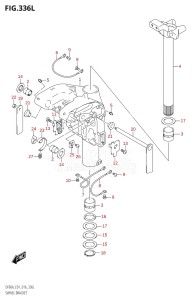 05004F-610001 (2016) 50hp E01-Gen. Export 1 (DF50AVT  DF50AVTH) DF50A drawing SWIVEL BRACKET (DF60ATH:E01)