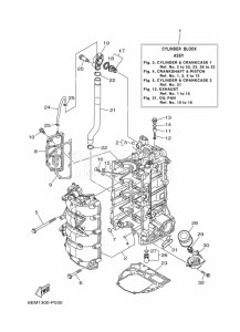 F130AETL drawing CYLINDER--CRANKCASE-1