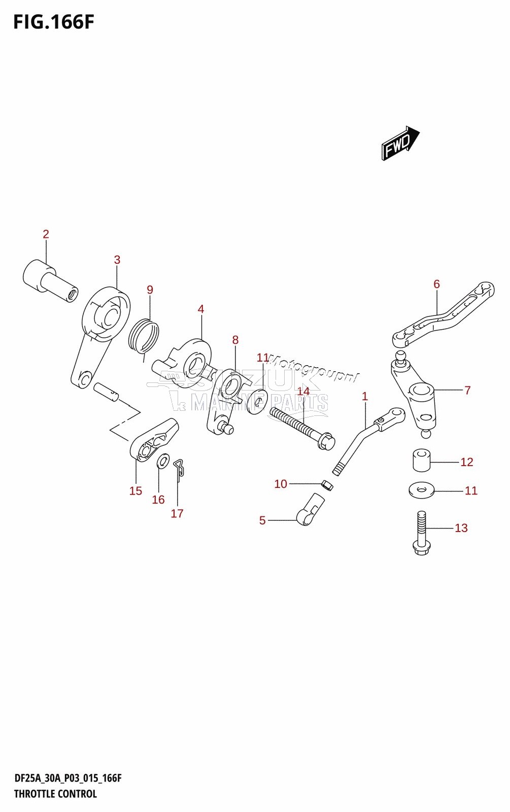 THROTTLE CONTROL (DF30AT:P03)