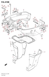 DF225Z From 22503Z-210001 (E01 E40)  2012 drawing SIDE COVER (DF200T:E40:X-TRANSOM)