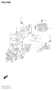 DF50A From 05003F-040001 (E01)  2020 drawing RECTIFIER /​ IGNITION COIL