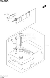 05003F-210001 (2012) 50hp E01-Gen. Export 1 (DF50AT  DF50ATH) DF50A drawing FUEL TANK