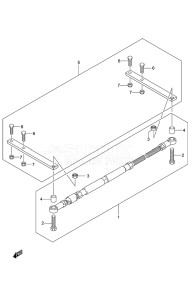 Outboard DF 150 drawing Tie Rod