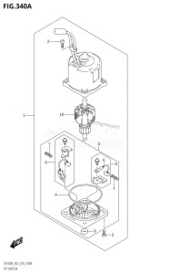 DF250A From 25003P-810001 (E03)  2018 drawing PTT MOTOR (X-TRANSOM,XX-TRANSOM)