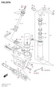 DF250A From 25003P-510001 (E01 E40)  2015 drawing TRIM CYLINDER