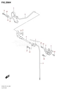 DF20A From 02002F-410001 (P01)  2014 drawing CLUTCH ROD (DF20A:P40)