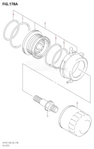 DF140 From 14001F-251001 (E03)  2002 drawing OIL FILTER