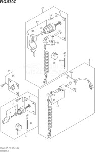 03003F-510001 (2005) 30hp P03-U.S.A (DF30AT  DF30ATH  DT30K10  DT30RK10) DF30A drawing OPT:SWITCH (DF30AT:P03)