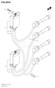 DF140A From 14003Z-040001 (E11 E40)  2020 drawing IGNITION COIL