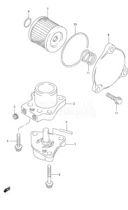 DF 9.9 drawing Oil Pump