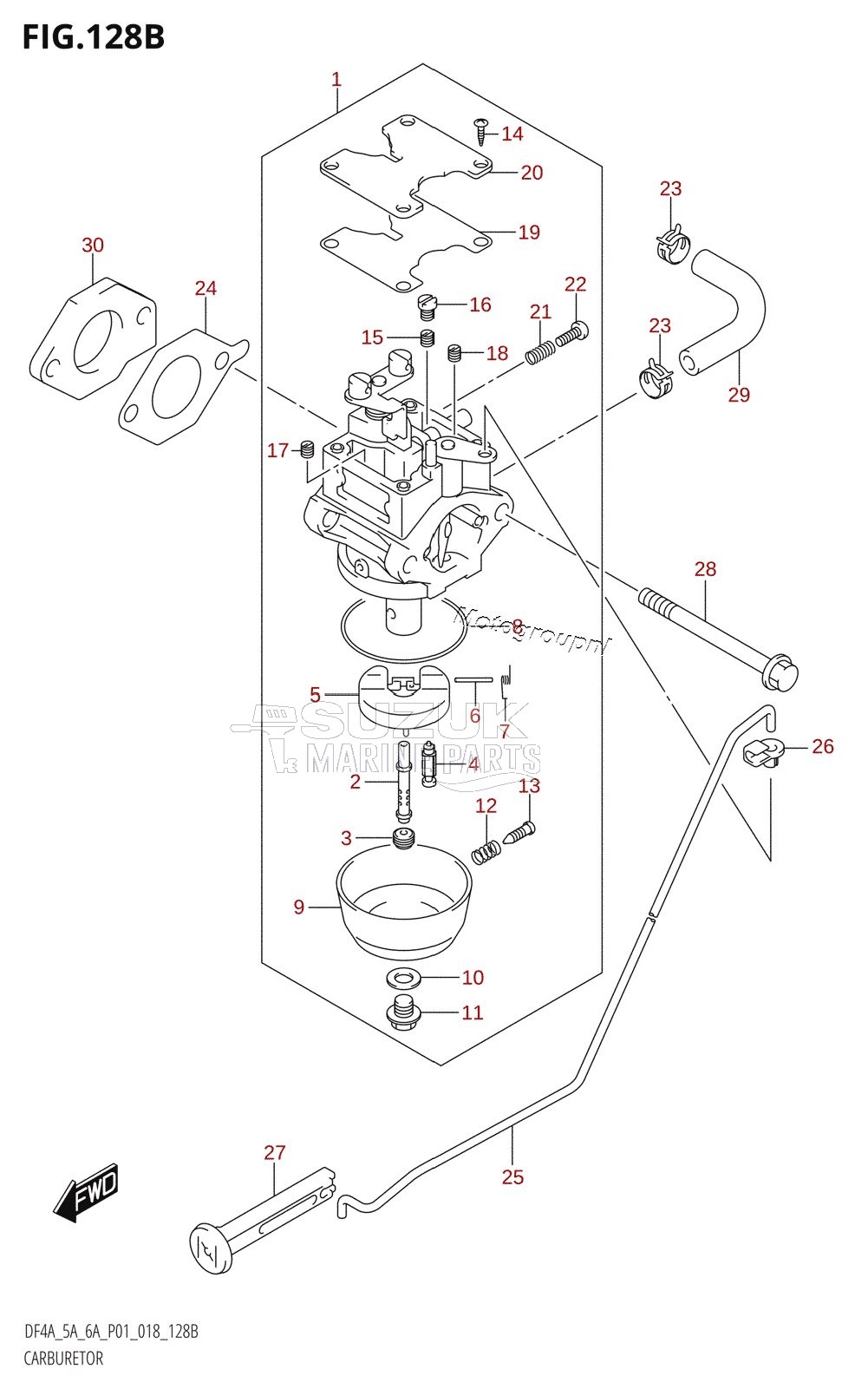 CARBURETOR (DF5A)