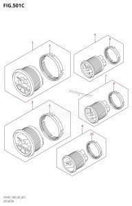 DF140 From 14001F-371001 (E03)  2003 drawing OPT:METER (K8,K9,K10,011)