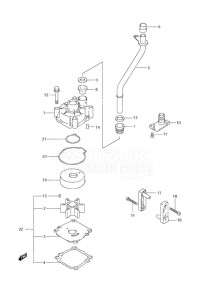 DF 60 drawing Water Pump