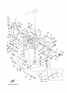 FL200FETX drawing FRONT-FAIRING-BRACKET