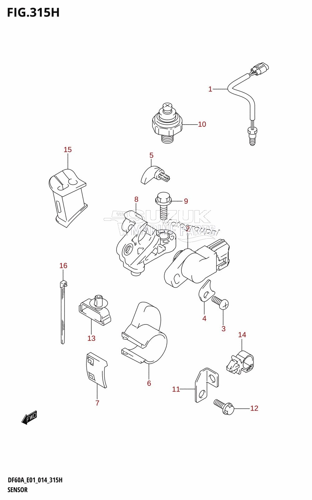 SENSOR (DF60A:E40)