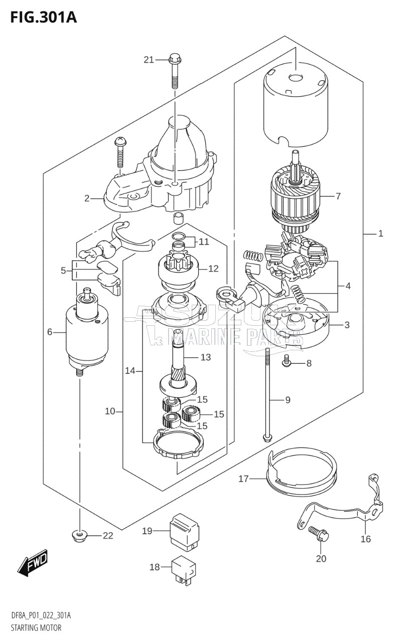 STARTING MOTOR (E-STARTER)