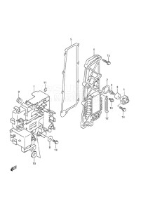 Outboard DF 140A drawing Rectifier