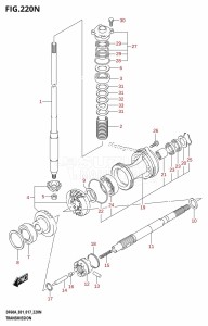 DF40A From 04004F-710001 (E34-Italy)  2017 drawing TRANSMISSION (DF50AVT:E01)