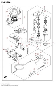 DF8A From 00801F-040001 (E01)  2020 drawing OPT:STARTING MOTOR (MANUAL STARTER) (M-STARTER)