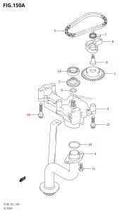 DF300Z From 30001Z-980001 (E03)  2009 drawing OIL PUMP.