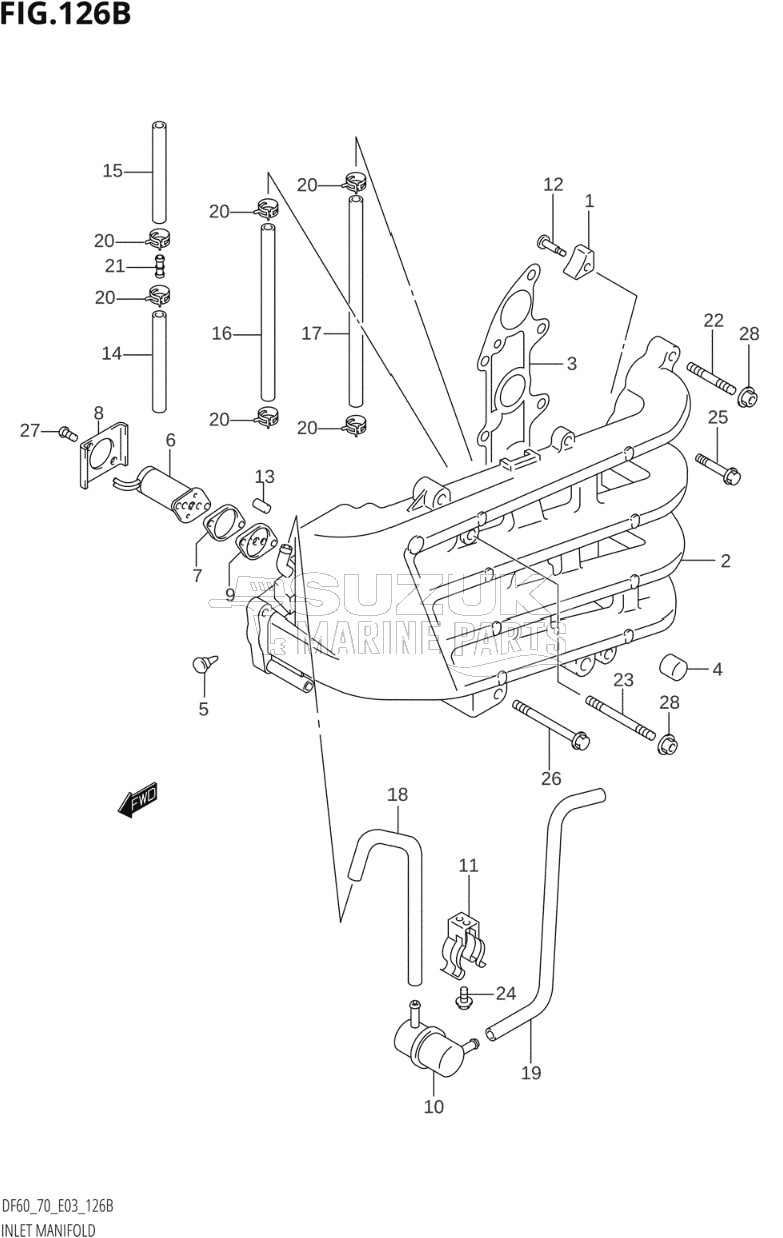 INLET MANIFOLD ((DF60T,DF60TH,DF60TJ):(X,Y,K1))