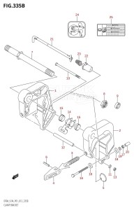 DF8A From 00801F-310001 (P01)  2013 drawing CLAMP BRACKET (DF8AR:P01)